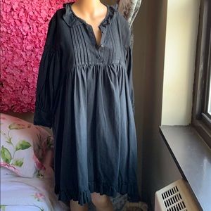 PRICE FIRM Thick mini dress shabby chic